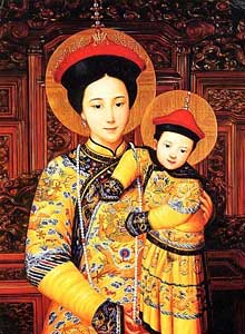 Chinese Virgin and Child