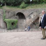 Passing Domitian’s Palace on the Palatine