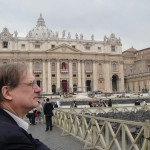 St Peter’s Square gets ready for the big day